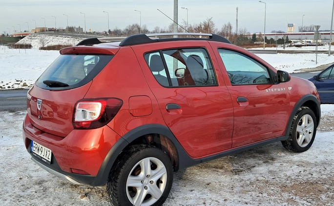 Dacia Sandero Stepway cena 28900 przebieg: 173000, rok produkcji 2015 z Wejherowo małe 106